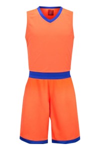 SKWTV061 manufacturing basketball suit sportswear design sleeveless jacket training suit wave shirt center detail view-4